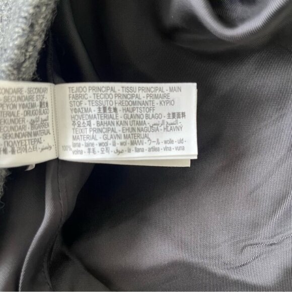 ZARA WOMAN ZW COLLECTION Combined Wool Coat - Picture 12 of 13